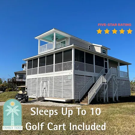 Villa Family Tides On Lgi - Golf Cart Included